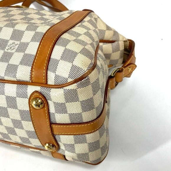 LOUIS VUITTON N42220 Damier Azur Stresa PM Shoulder Bag Tote Bag - Picture 3 of 14